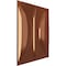 Ekena Millwork 19 5/8in. W x 19 5/8in. H Saturn EnduraWall Decorative 3D Wall Panel Covers 2.67 Sq. Ft. WP20X20SABCO - alternate 3